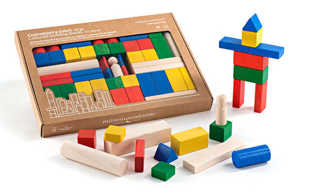 Colored Building Blocks