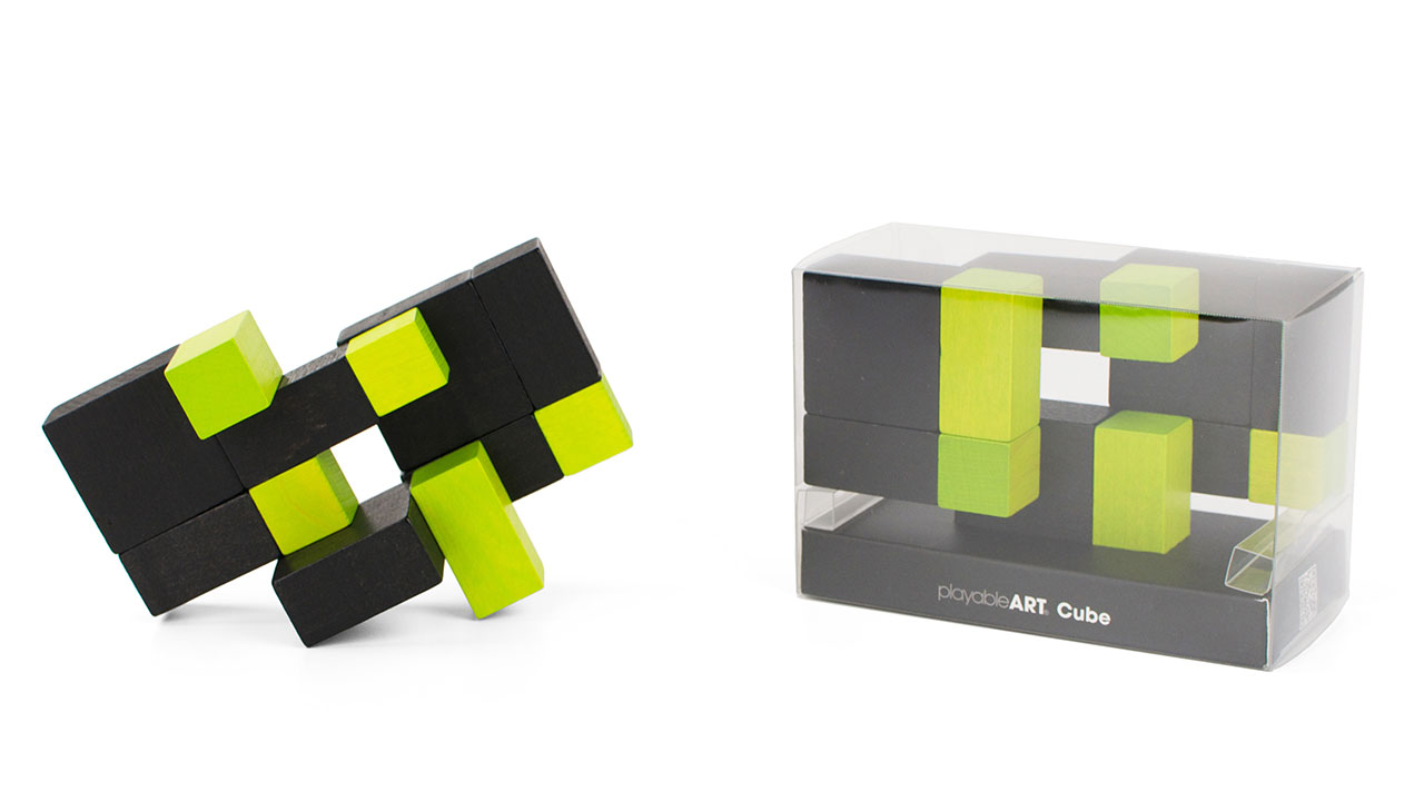 playableART Cube - Green