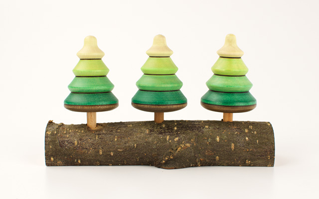 playableART Spinning Tree Tops